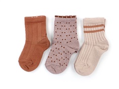 MP socks copper brown (3-pack)